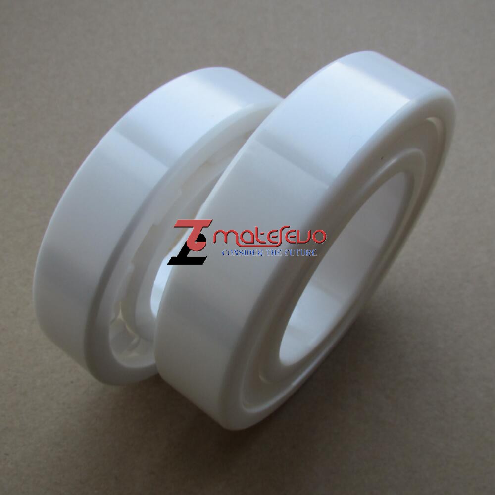 氧化鋯全陶瓷軸承6208和6210，PTFE保持架