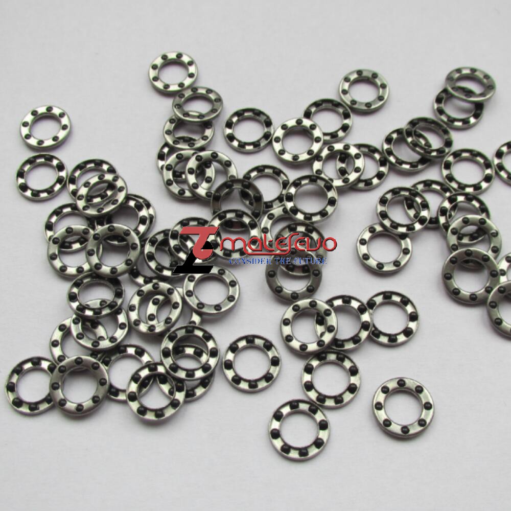 Ceramic Ball Hybrid Thrusting Bearing 4.3*7.7*0.9MM, Si3N4 Ball